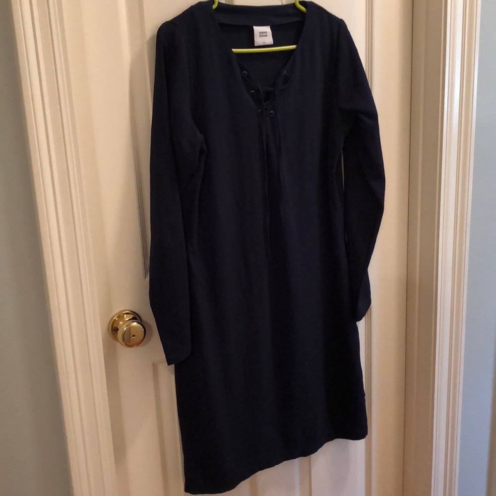 Navy blue dress